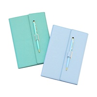 Service OEM et ODM, carnet de notes de bureau en cuir PU, format A5, impression personnalisée, organiseur, ensemble de planificateur
