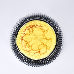 <span class=keywords><strong>Lesui</strong></span> 10 pouces rond transparent emballage de gâteau boîte à dessert jetable en plastique transparent récipient à gâteau avec couvercle - Product Image 2
