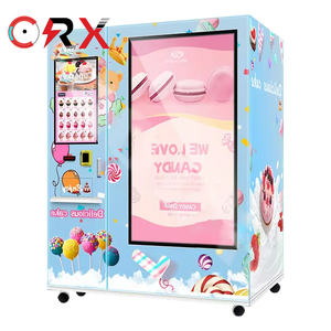 Distributeur automatique de gâteaux à écran tactile de grande taille de 21.5 pouces Lumière LED Customistis Taille différente dans la machine - Product Image 1