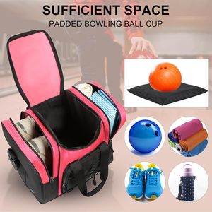 Công Suất Lớn Bóng Duy Nhất <span class=keywords><strong>Bowling</strong></span> Túi Với Ngăn Giày Xách Tay Đệm <span class=keywords><strong>Bowling</strong></span> Tote Cho Đào Tạo Và Người Chơi Giản Dị - Product Image 4
