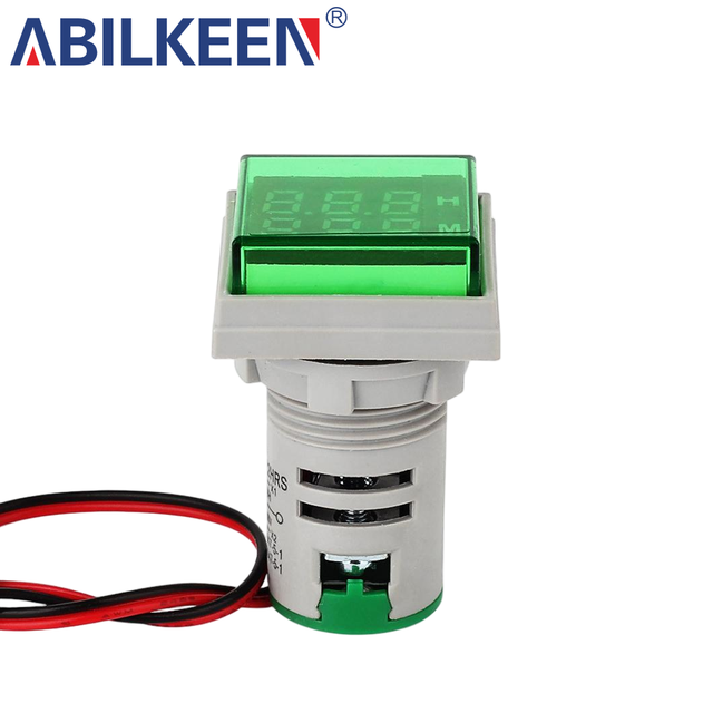 Factory Price 22mm Digital Hour Meter Total Run Time Counter Panel Mount LED Indicator for Industrial Equipment