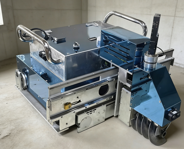 Intelligent Autonomous Laser Concrete Leveling Robot High Precision Floor Screeding Machine Construction Automation Equipment