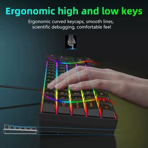 K401有线游戏61键小键盘，带RGB灯USB - Product Image 3
