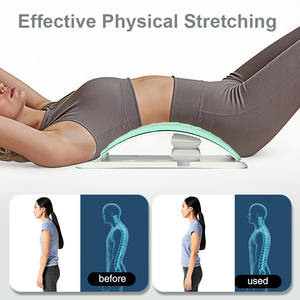 Planche de soutien <span class=keywords><strong>lombaire</strong></span> personnalisée pour soulager la douleur, étirement du bas du dos, décompression vertébrale et scoliose - Product Image 3