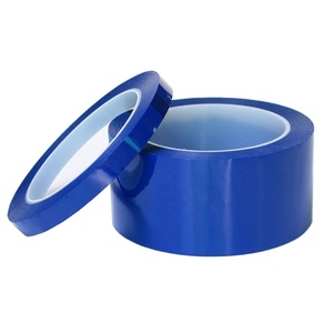 2-Blauwe Kleur Mara Pet Film Met Acryllijm Zelfklevende 5S Krijtstrepe Transformator Isolatie Mylar Polyester Elektrische Tape - Product Image 2