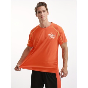 เสื้อยืดคอกลมคุณภาพสูงสำหรับผู้ชาย เสื้อยืดแขนสั้นแบบ Rotator Cuff สำหรับผู้ชาย - Product Image 6
