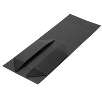 Boîtes à perruques de luxe à quantité minimale de commande bas boîtes à cadeaux d'emballage de perruque de stratification mate de gaufrage magnétique blanc pliable plat en matériaux recyclés