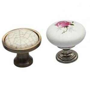 Perilla de Puerta de Cerámica, Redonda y Oblonga, de Porcelana, Tirador de Cajón, Perillas de Cerámica <span class=keywords><strong>para</strong></span> <span class=keywords><strong>Muebles</strong></span> - Product Image 5