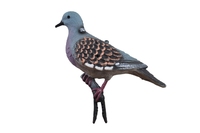 Leurres de chasse en plastique Décoration de jardin et oiseaux effrayants avec des leurres Pigeon en plastique Mojo