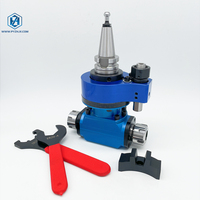 Cabezal de ángulo de fresado CNC BT30 BT40 BT50 CAT40 ISO30 ER25 ER32 ER40 FMB22 con fresadora de alta precisión de doble cabezal