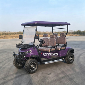 Voitures de golf électriques en gros avec personnalisation de la tension de la batterie, chariot de golf avec batterie au lithium 72V homologué pour la route et livraison rapide - Product Image 1