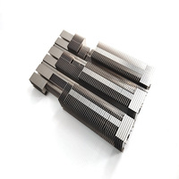 Profilé en aluminium à aileron de boucle personnalisé dissipateur de chaleur grand dissipateur de chaleur