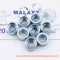 MALAXY SS304 Flash aveugle flottant rond brochage écrous auto-serrants rivetage à pression écrous de presse auto-serrants écrous à brocher