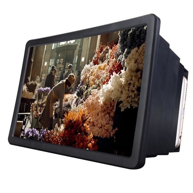 F2 Telescopic Anti-Radiation 3D Video Amplifier Mobile Phone Magnifier HD Mobile Phone Screen Amplifier