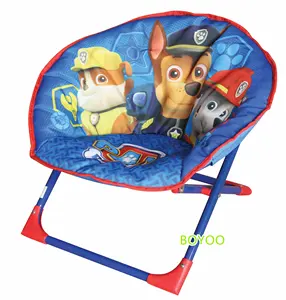 Toddler Folding Saucer Chair with Cushion Ages 3+