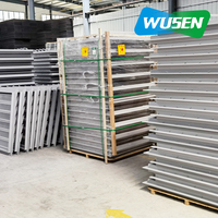 Nouvelles Ventes Flash : Volets de ventilation automatiques en PVC translucides avec entrée d'air, options personnalisables pour l'élevage avicole
