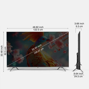 Hot Selling Modern Design 55 Inch Intelligent 4K Flat LED Smart <strong>TV</strong> 55 Inch 4K UHD Smart <strong>TV</strong> with Supports for Hotels - Product Image 4