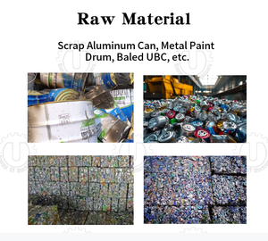 Aluminum Can Decoating Machine Carbonization Process For Scrap Metal Recycling - Product Image 2