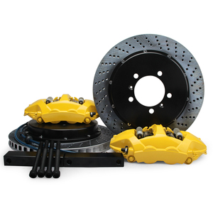 Kit de Freinage Haute Performance : Étrier de Frein Avant <span class=keywords><strong>GT3</strong></span> 6 Pistons et Arrière 4 Pistons avec Disques en Carbone de 400 mm pour <span class=keywords><strong>Toyota</strong></span> Corolla, Vios, Camry - Product Image 2