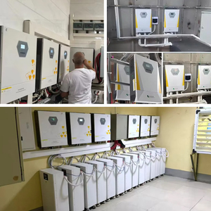 Lưới gắn thông minh 3 pha 5.5KW 6000W 11Kw 10KW 10KVA không có pin biến tần năng lượng mặt trời lai trên lưới tắt lưới cho năng lượng mặt trời - Product Image 4