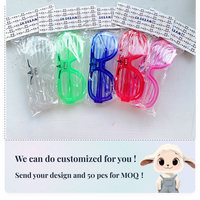 Accessoires lumineux pour Halloween pour adultes et enfants, fournitures de fête néon, lunettes de soleil, modes lumineux, lunettes LED