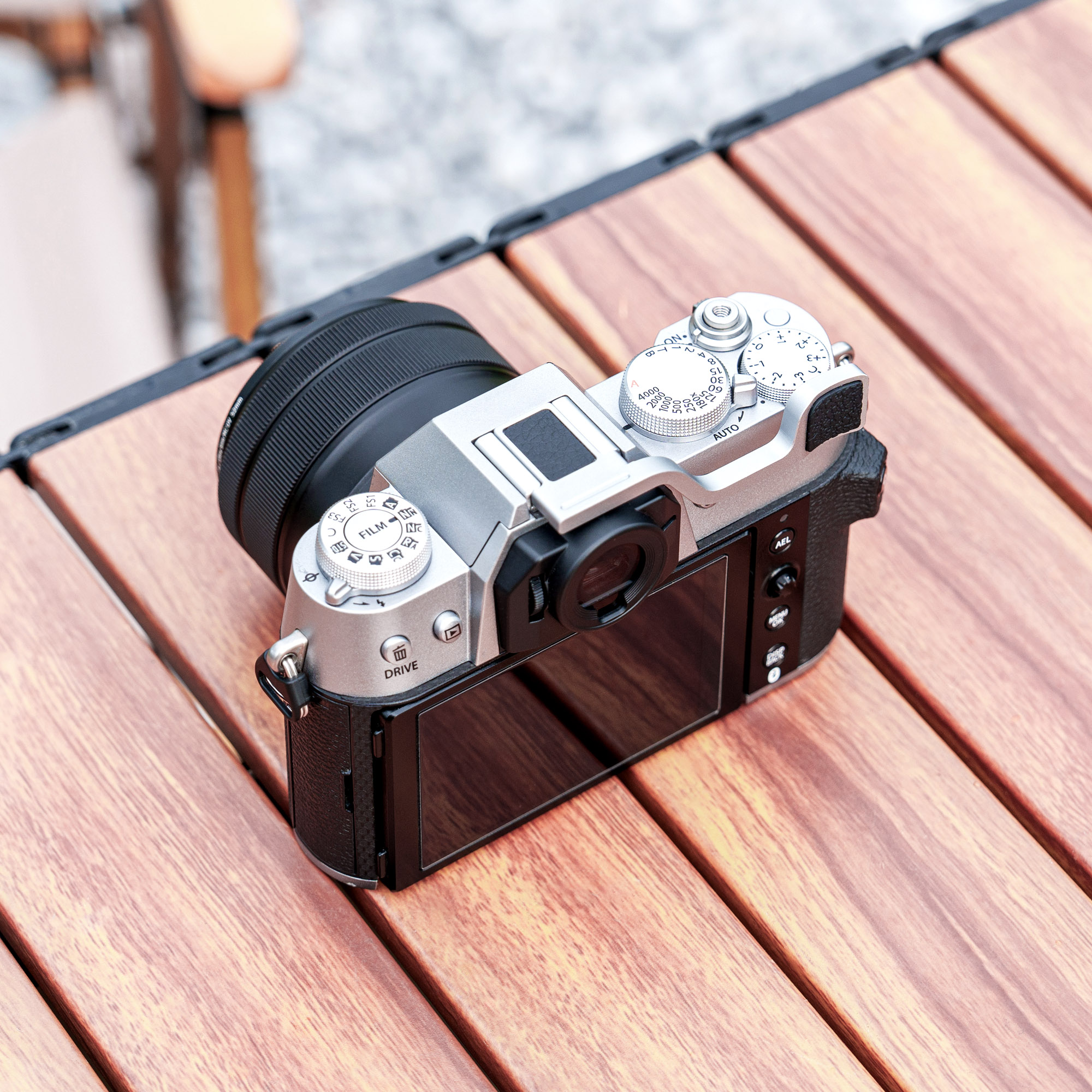JJC TA-XT50 Thumbs Up Grip for Fujifilm X-T50 - Black/Silver