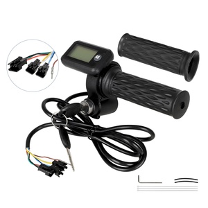 Acelerador para Bicicleta Eléctrica o Scooter de 36V 48V 60V 72V con Pantalla LCD que Muestra Velocidad, Kilometraje y Nivel de Batería, con Pantalla a Color y Bloqueo - Product Image 3