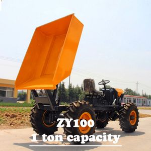 شاحنة قلابة صغيرة هوبر دوارة درجة 1t 2t 3t قلابة قلابة ذاتية التحميل مع مجرفة CE معتمدة على الطرق الوعرة شاحنة - Product Image 2