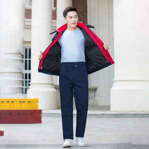 Ropa de trabajo de construcción con logotipo personalizado engrosada para hombres de invierno traje de trabajo general INDUSTRIAL ROPA DE TRABAJO chaqueta de trabajo de reparación de automóviles - Product Image 6