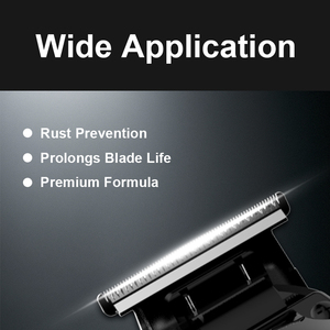 Dầu bôi trơn dầu bôi trơn chai màu đen dầu cắt tóc Clipper dầu không màu & không mùi đẩy dầu Giảm tiếng ồn chống gỉ - Product Image 4
