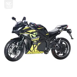 Wholesale 2000W 3000w Electric Motorcycle For Adults Racing Speed 80k/h Powerful Engine Electric Motorcycle