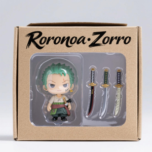 חם מכירה אנימה q גרסה zorro pvc דגם המתנה צעצועים צעצועים
