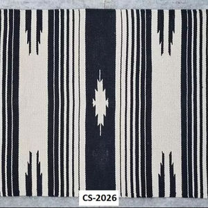 Tapis en coton modernes faits à la main Lavables pour les chambres Zones de détente Voyage et usage domestique Doux Neutre - Product Image 3