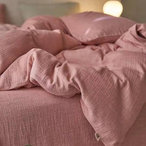 <strong>Teddy</strong> Dreamland Plant Pattern 100% Cotton Breathable Printed <strong>Bedding</strong> Set Soft Comfortable Home Textile OEM Supplier - Product Image 3