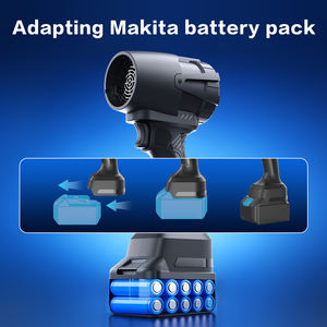 Soplador Inalámbrico de Alta Potencia, Motor sin Escobillas de 53 mm, 1100 g, Súper Presión de Viento, Ventilador Eléctrico de Mano de Alta Velocidad - Product Image 3