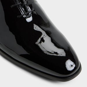<span class=keywords><strong>Zapatos</strong></span> Oxford de Vestir <span class=keywords><strong>para</strong></span> <span class=keywords><strong>Hombre</strong></span>, Negros, de Cuero <span class=keywords><strong>Charol</strong></span>, Corte Completo, Formales, <span class=keywords><strong>para</strong></span> Negocios, Bodas, Galas, Clásicos, de Tacón Bajo, con Cordones, al por Mayor - Product Image 3