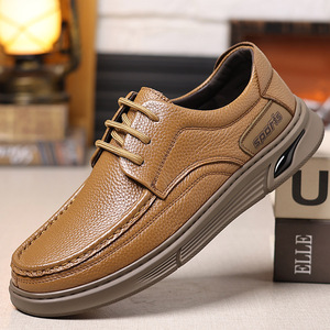 Mocasines de Vestir para Hombre, Zapatos de Negocios de Cuero PU, Antideslizantes, Transpirables, Resistentes al Agua, Cómodos y Duraderos para Oficina y Bodas - Product Image 2