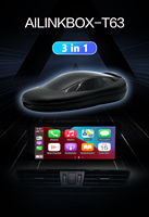 CarPlay Ai Box convierte T63 2 + 32GB Mini Carplay inalámbrico Carplay Android Auto navegación GPS
