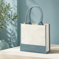 Sacs fourre-tout en toile personnalisables avec poignées longues, vierges, pour la mode, l'artisanat, le bricolage, options en gros, cadeaux de mariage, fournitures de fête
