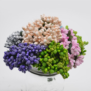 Mini Ramilletes de Bayas Artificiales de <span class=keywords><strong>Espuma</strong></span>, Flores de <span class=keywords><strong>Espuma</strong></span> con Estambres, 10 cm, Ramilletes de Frutas de <span class=keywords><strong>Espuma</strong></span> para Pascua, Flores de <span class=keywords><strong>Espuma</strong></span> - Product Image 2