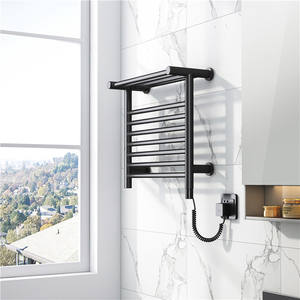 Sèche-serviettes électrique mural moderne, réglable, peu encombrant, petit et <span class=keywords><strong>portable</strong></span> pour salle de bain - Product Image 6