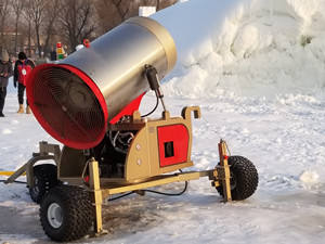 صنع الثلج السريع ، ماكينة صنع الثلج الصناعي ، مدفع الثلج التجاري في منتجع التزلج - Product Image 6