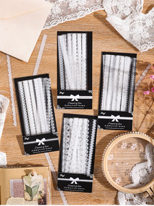 Tùy chỉnh vật nuôi ren mô hình múa ba lê phong cách không thấm nước tự làm cuốn sổ tay chất liệu giấy sáng tạo bao bì nhãn tấm - Product Image 2