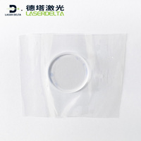 Lentille de protection en quartz 20x5 lentille laser en silice fondue pour machine de découpe laser de soudage lentille de protection laser