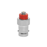 Adaptateur BNC Femelle vers 10/32 Femelle avec joint en caoutchouc, adaptateur coaxial RF Microdot 50 ohms pour instruments de test et équipements sans fil