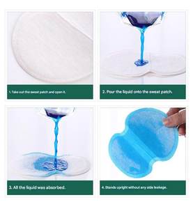 Almohadillas Antitranspirantes Refrescantes <span class=keywords><strong>de</strong></span> Menta para <span class=keywords><strong>Axilas</strong></span> - Protectores Desechables para el Sudor <span class=keywords><strong>de</strong></span> las <span class=keywords><strong>Axilas</strong></span> para Hombres y Mujeres, Adhesivos Antitranspirantes Ultrafinos y Transpirables - Product Image 4