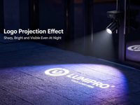 Logo Kustom Gobo Kaca/Film Logam untuk Proyektor Iklan LED Tahan Air Tahan Suhu Tinggi