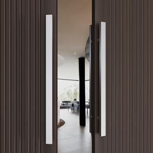 Poignée de <span class=keywords><strong>porte</strong></span> en verre pour entrée de bureau, ronde, carrée, longue, en acier inoxydable, moderne, pour <span class=keywords><strong>porte</strong></span> d'entrée en verre ou en <span class=keywords><strong>bois</strong></span>, grande poignée de <span class=keywords><strong>porte</strong></span> - Product Image 5