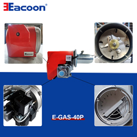 Contrôleur de brûleur industriel à gaz naturel monophasé Eacoon pour fours et chaudières, en acier inoxydable, max. 7,04 Nm3/h/min, 3,42 Nm3/h
