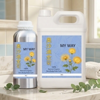 Air Bunga Helichrysum Corsica Oshadhi Helichrysum (Immortella) Hydrolate Hydrosol untuk Perawatan Kulit Baru